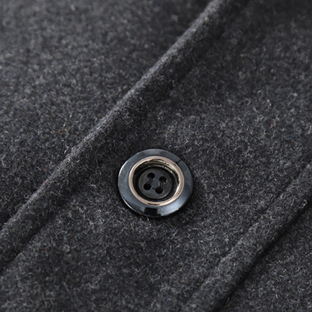 Loravelle | Herren-Peacoat aus Wollmischung 7