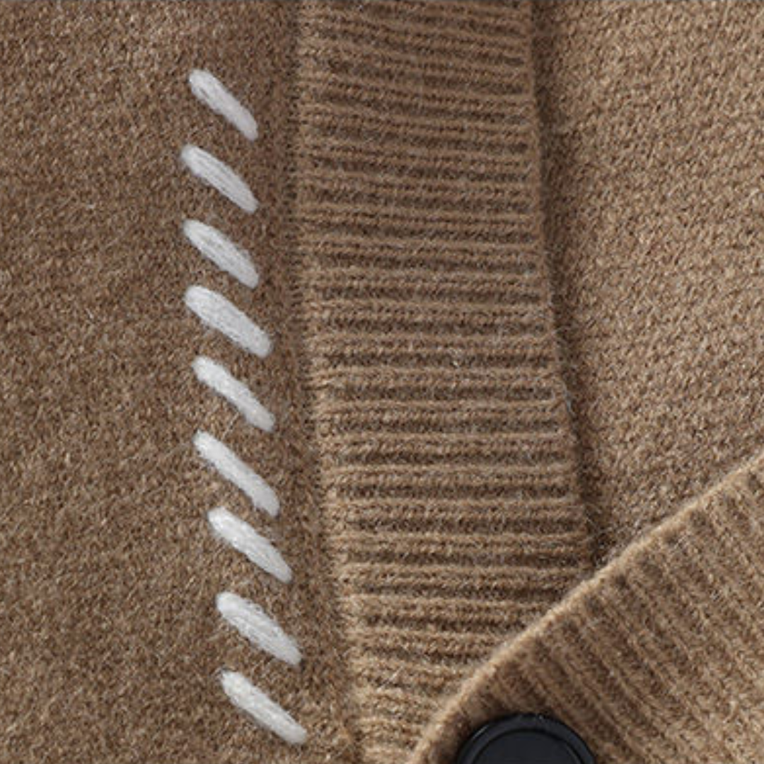 Loravelle | Herren-Strickjacke – Weiche Baumwollmischung 8