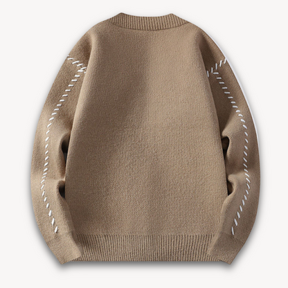 Loravelle | Herren-Strickjacke – zum Knöpfen, weiche Wollmischung, lässige Winterkleidung 2