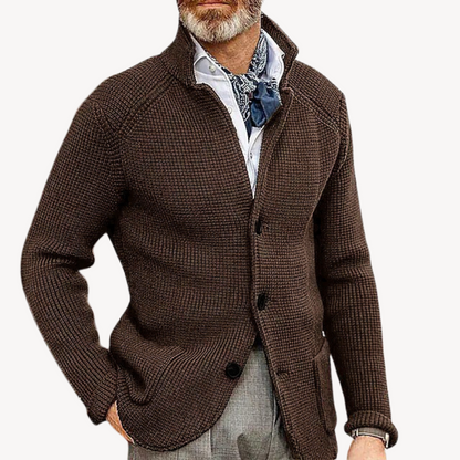 Loravelle | Herren-Strickjacke aus Wolle 2