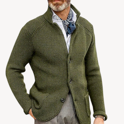 Loravelle | Herren-Strickjacke aus Wolle 3