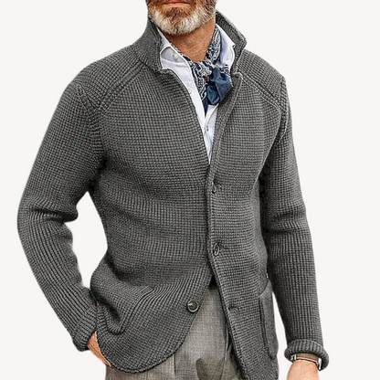 Loravelle | Herren-Strickjacke aus Wolle 5