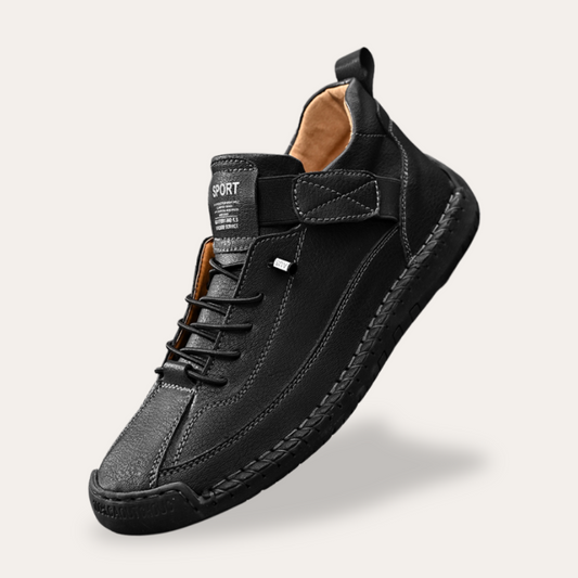 Loravelle | Herren Freizeitschuhe aus Leder – Rutschfest & Bequem 0