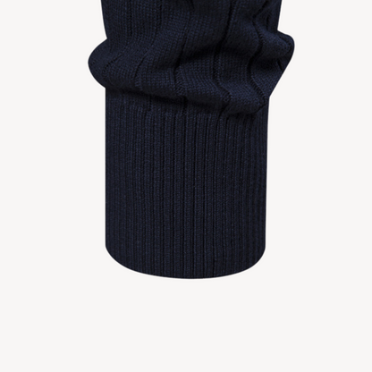 Loravelle | Herrenpullover aus gerippter Baumwolle mit Reißverschluss 4