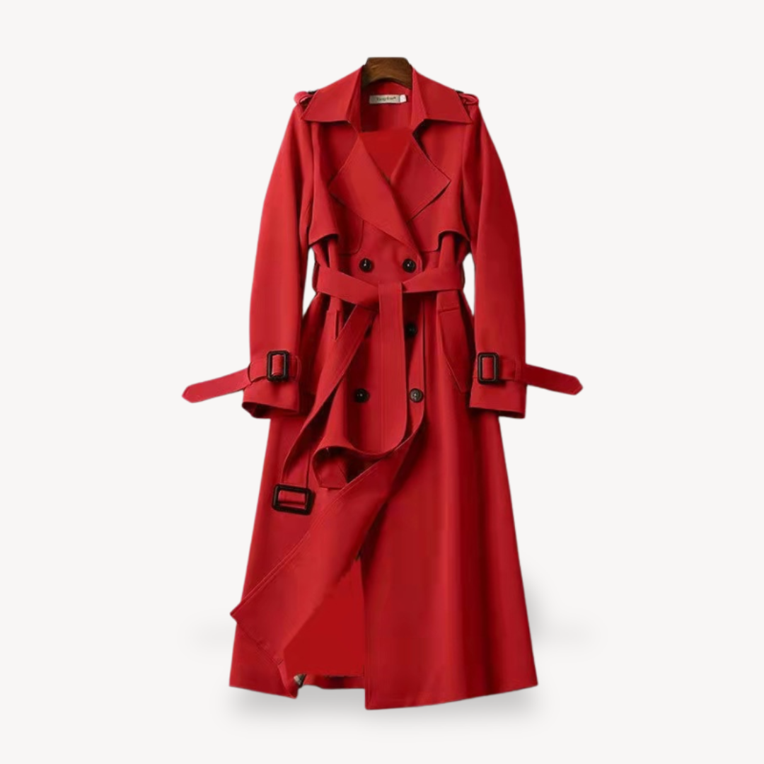 Loravelle | Klassische Trenchcoat-Jacke für Damen 1