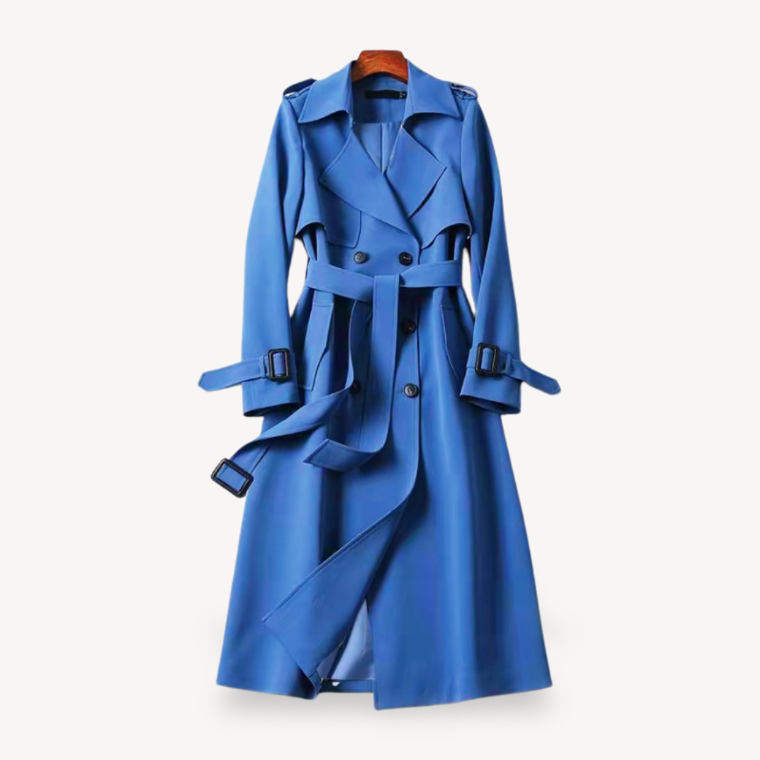 Loravelle | Klassische Trenchcoat-Jacke für Damen 4