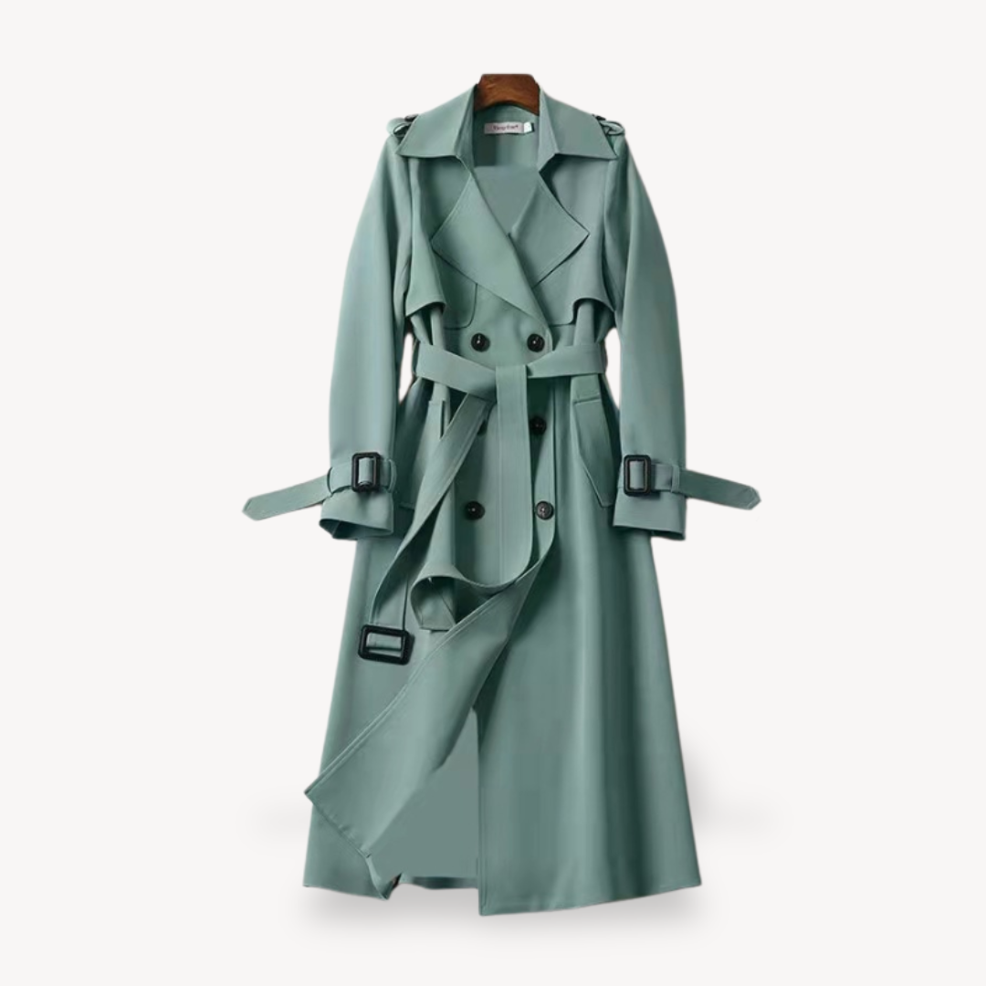 Loravelle | Klassische Trenchcoat-Jacke für Damen 5
