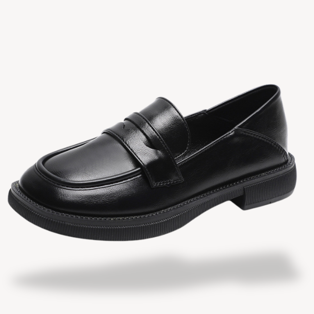 Loravelle | Klobige Loafer aus Kunstleder für Damen 0