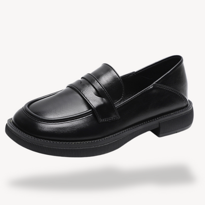Loravelle | Klobige Loafer aus Kunstleder für Damen 0