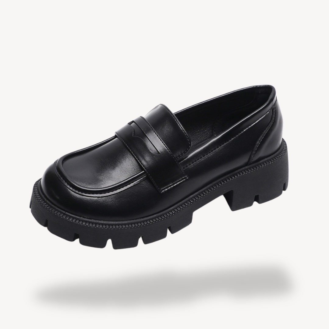 Loravelle | Klobige Loafer aus Kunstleder für Damen 6