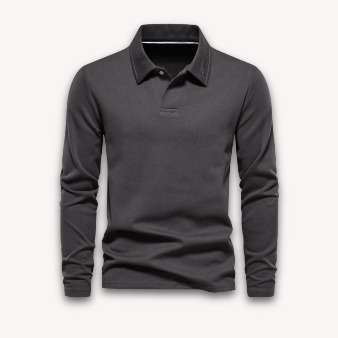 Loravelle | Poloshirt mit Stickerei für Herren 0