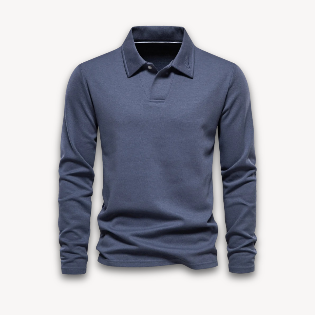 Loravelle | Poloshirt mit Stickerei für Herren 2