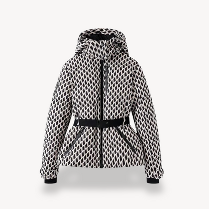 Loravelle | Pufferjacke mit Gürtel für Damen 0