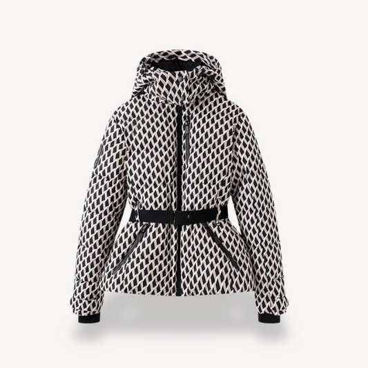 Loravelle | Pufferjacke mit Gürtel für Damen 0