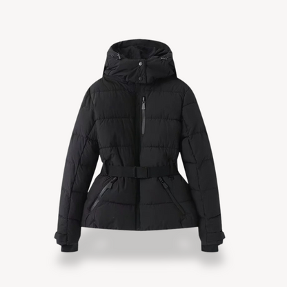Loravelle | Pufferjacke mit Gürtel für Damen 4