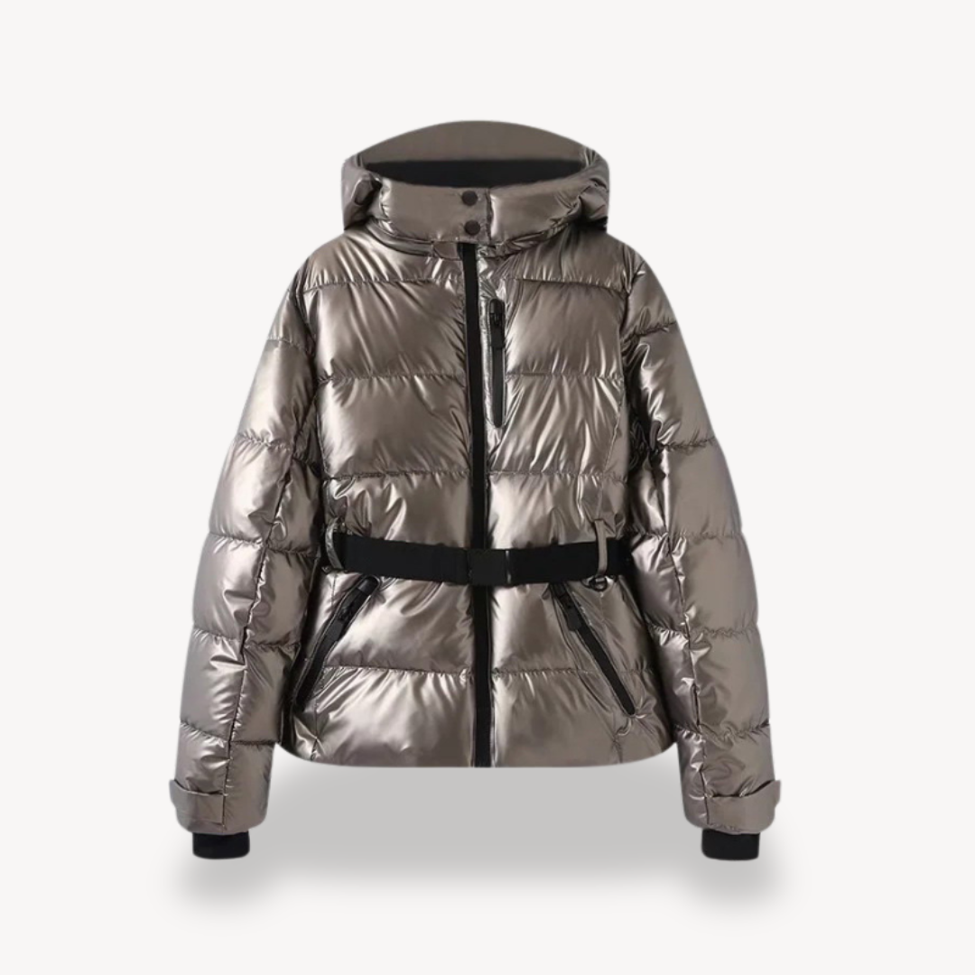 Loravelle | Pufferjacke mit Gürtel für Damen 5