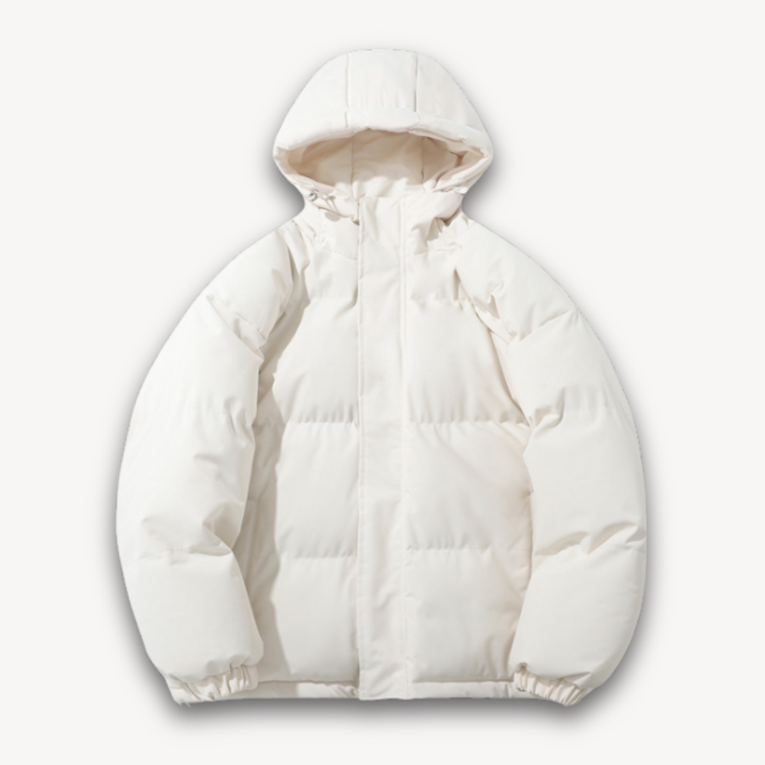 Loravelle | Pufferjacke mit Kapuze für Herren – Warme Winteroberbekleidung für Erwachsene – Leichtes Polyester 0