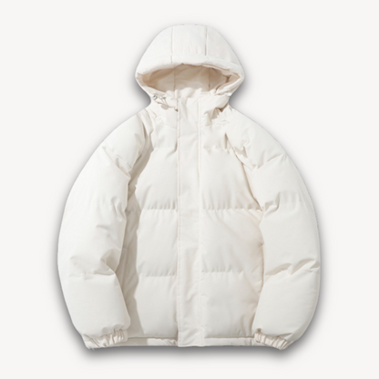 Loravelle | Pufferjacke mit Kapuze für Herren – Warme Winteroberbekleidung für Erwachsene – Leichtes Polyester 0