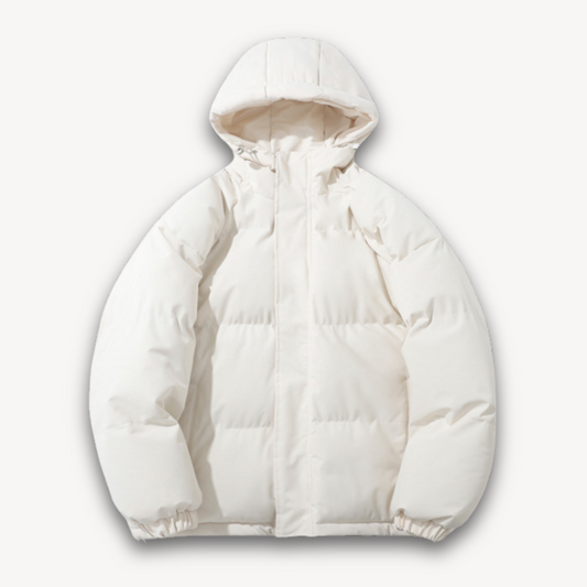 Loravelle | Pufferjacke mit Kapuze für Herren – Warme Winteroberbekleidung für Erwachsene – Leichtes Polyester 0