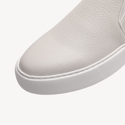 Loravelle | Slip-On-Sneakers aus Leder für Herren 6