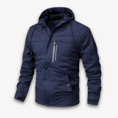 Loravelle | Wasserdichte Kapuzenjacke für Herren 3