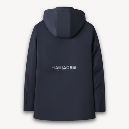 Loravelle | Wasserdichte Softshelljacke mit Kapuze für Herren – Leichter, winddichter Mantel 3