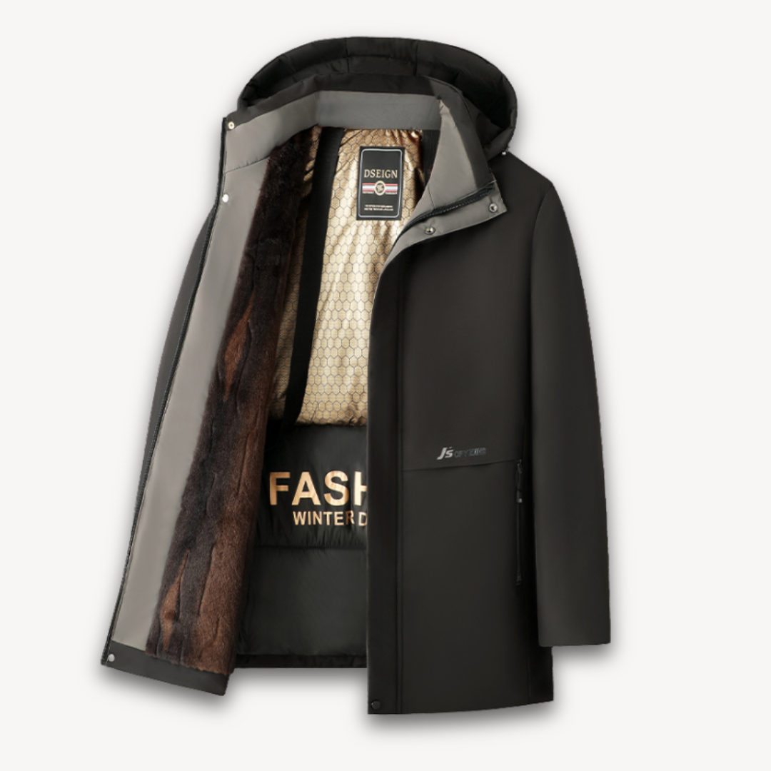 Loravelle | Wasserdichte Softshelljacke mit Kapuze für Herren – Leichter, winddichter Mantel 5