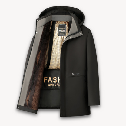 Loravelle | Wasserdichte Softshelljacke mit Kapuze für Herren – Leichter, winddichter Mantel 5