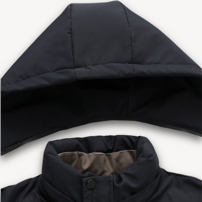 Loravelle | Wasserdichte Softshelljacke mit Kapuze für Herren – Leichter, winddichter Mantel 6