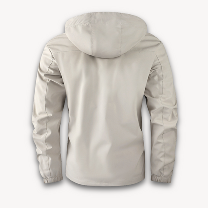 Loravelle | Wasserdichte Sommerjacke mit Kapuze für Herren 1