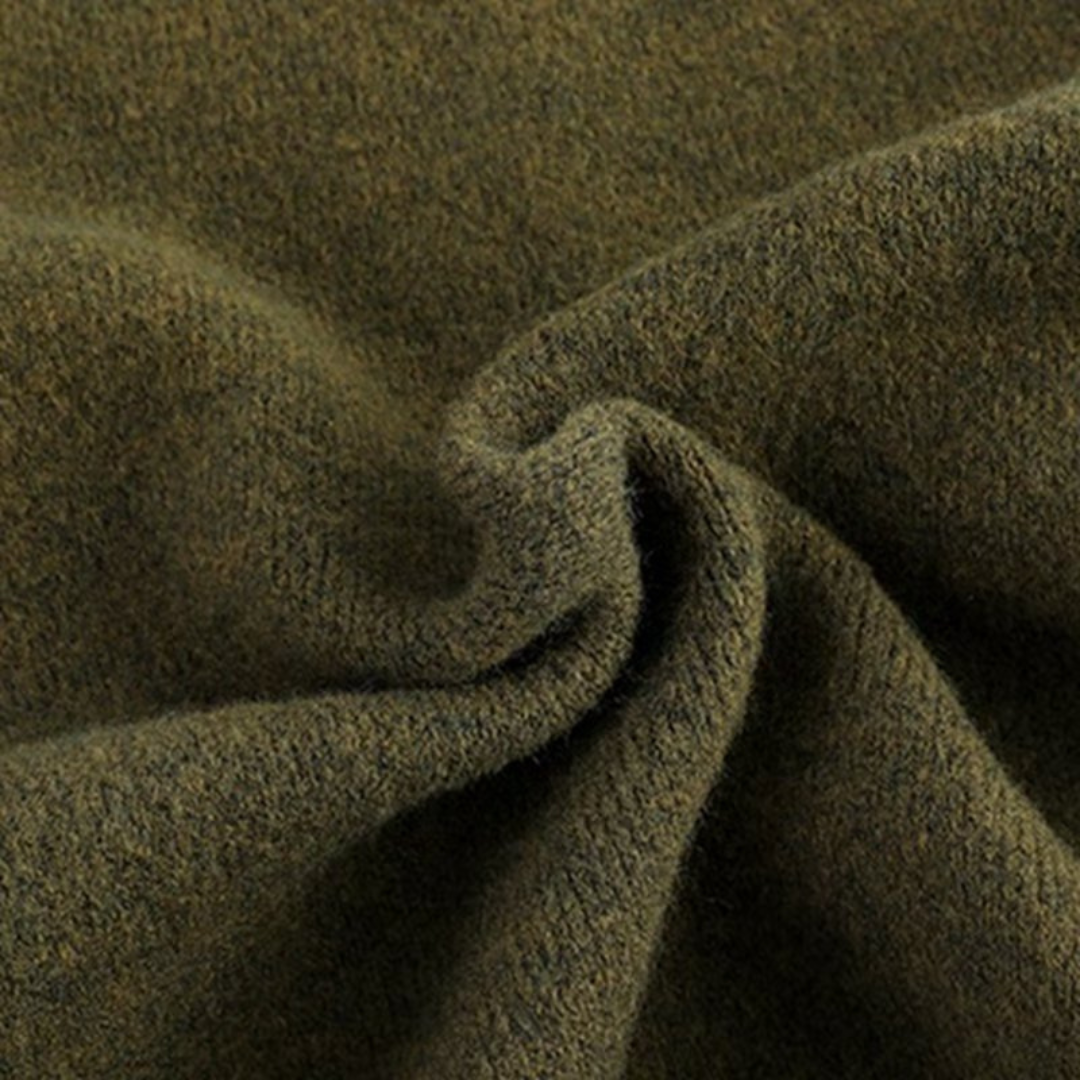 Loravelle | Woll-Cardigan mit Knopfleiste für Herren 2