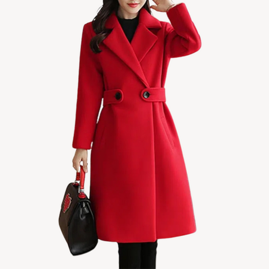 Loravelle | Woll-Trenchcoat für Damen 0