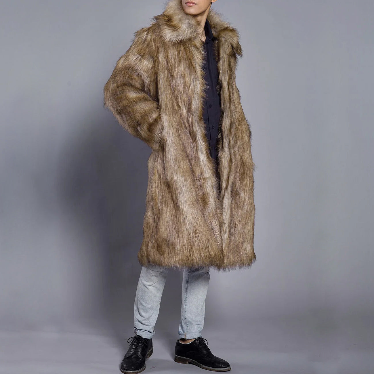 Luxus Winter-Pelzmantel Damen Warm - BerlinGlamour