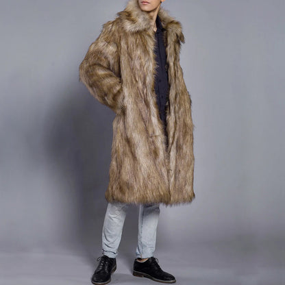 Luxus Winter-Pelzmantel Damen Warm - BerlinGlamour