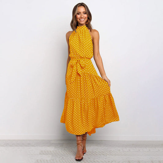 Elegantes langes Sommerkleid Lorette