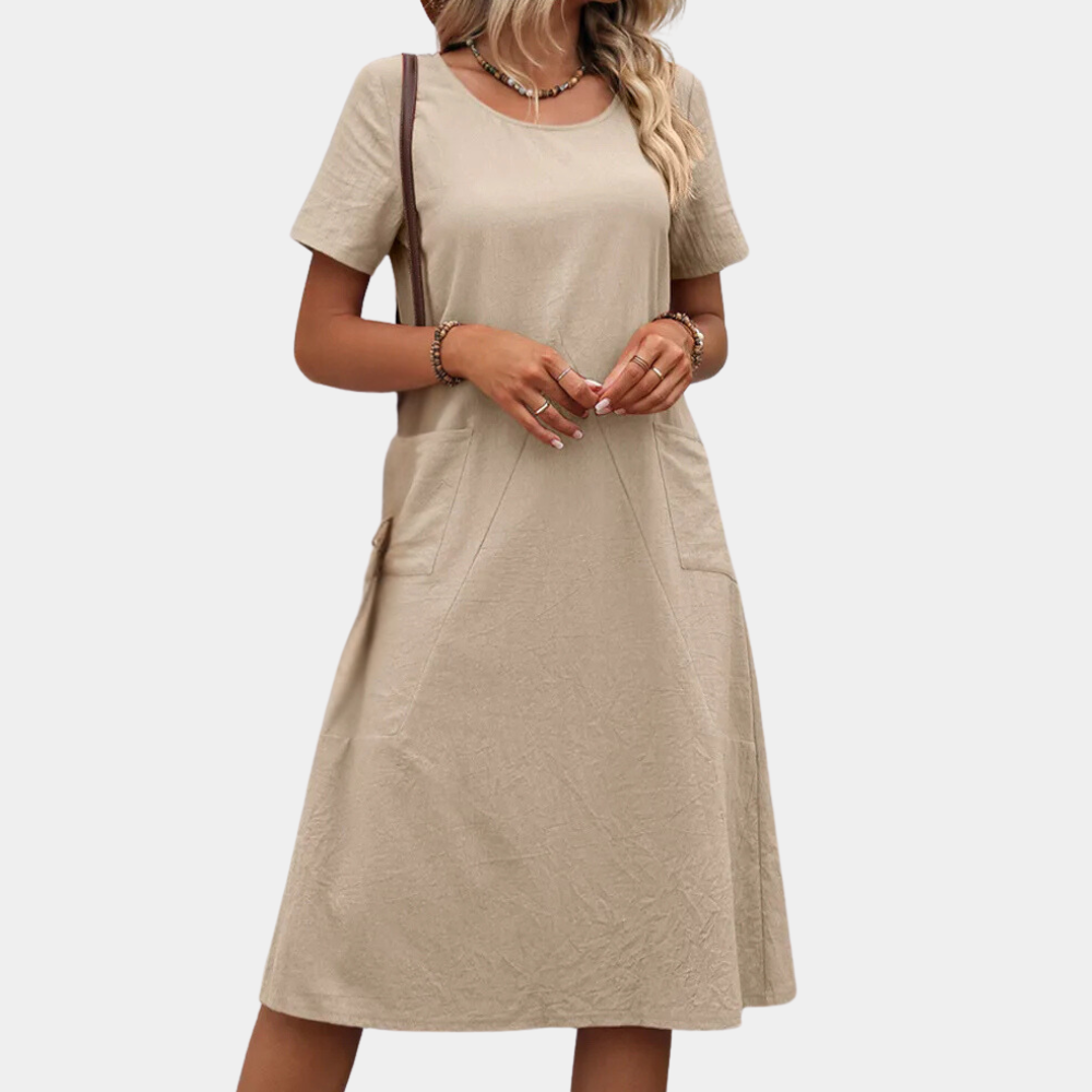 Unbeschwertes, leichtes Sommerkleid von Ludmilla