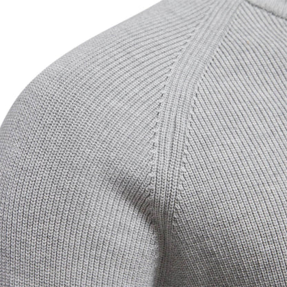 Herren Strickpullover Halbzip Frühjahr Modern