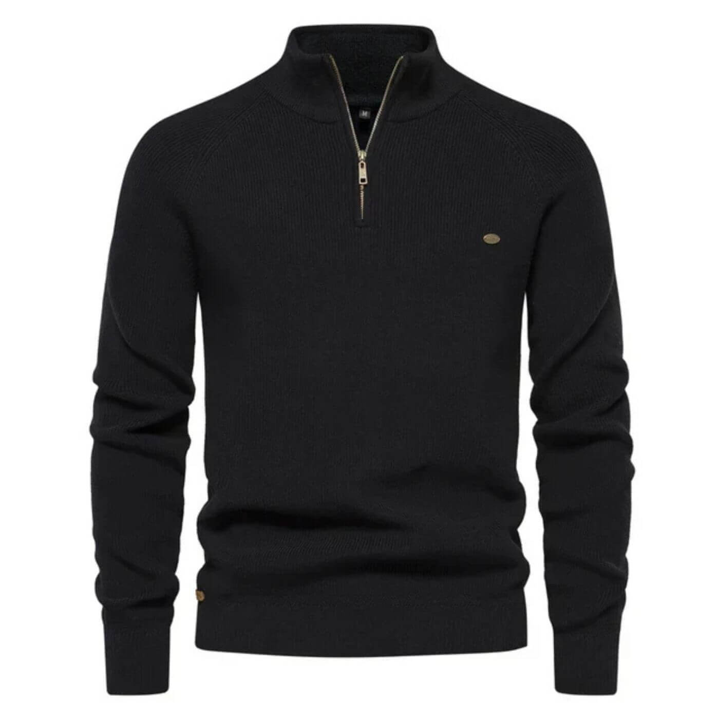 Herren Strickpullover Halbzip Frühjahr Modern