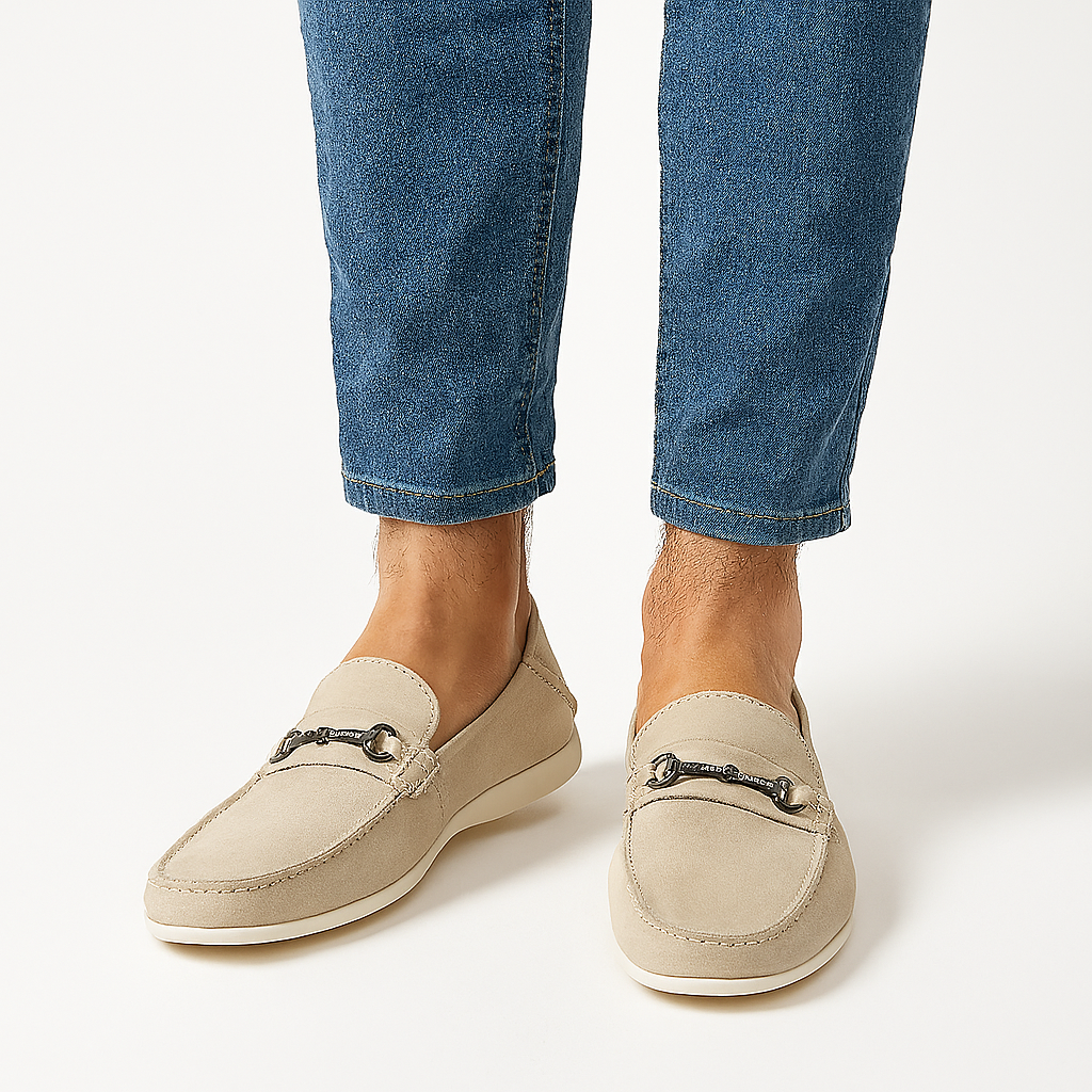 Luxeoutfit | Ashton Europäische Wildleder-Loafer 3