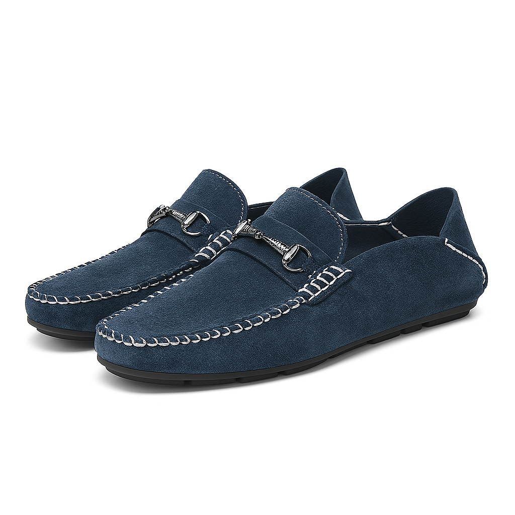 Luxeoutfit | Ashton Europäische Wildleder-Loafer 4