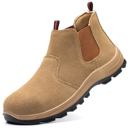 Chelsea Stiefel Warme Winterstiefel Sicherheitsschuhe Damen