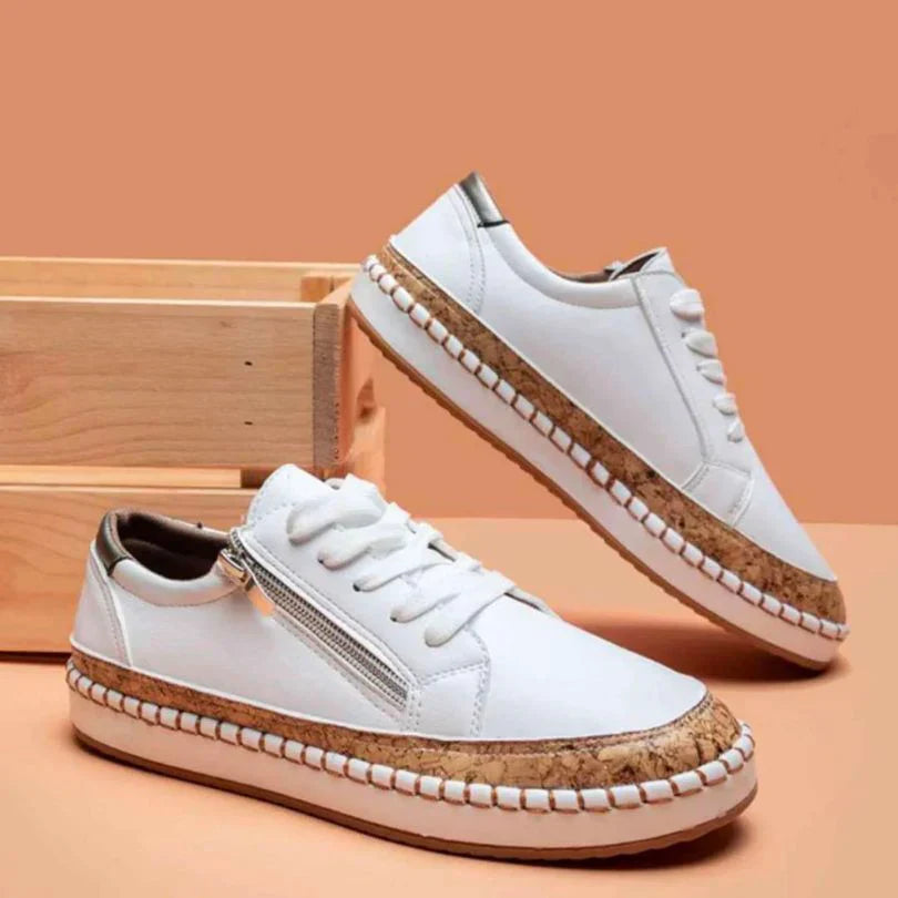 Maddie: Orthopädische Sportschuhe im Blumenmuster