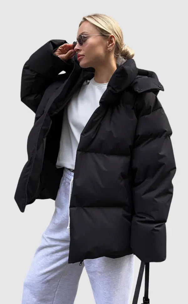Wärme-Pufferjacke Modern Damen Herren Winterjacke - BerlinGlamour