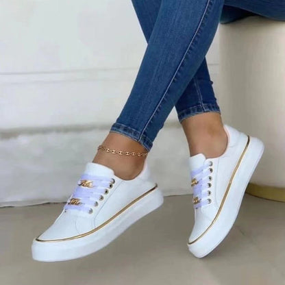 Damen Sneaker Sportlich Leicht Turnschuhe Freizeit