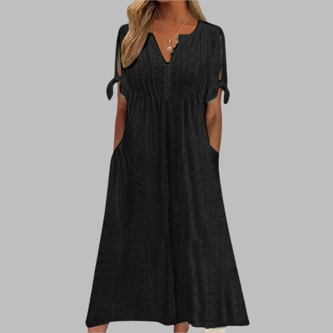 Sommerkleid Boho-Stil Elegant Midi-Länge