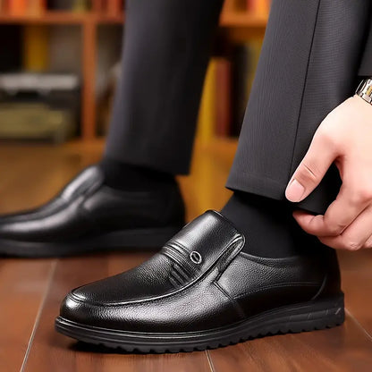 Leder Loafer Herren Schuhe Bequem Elegant