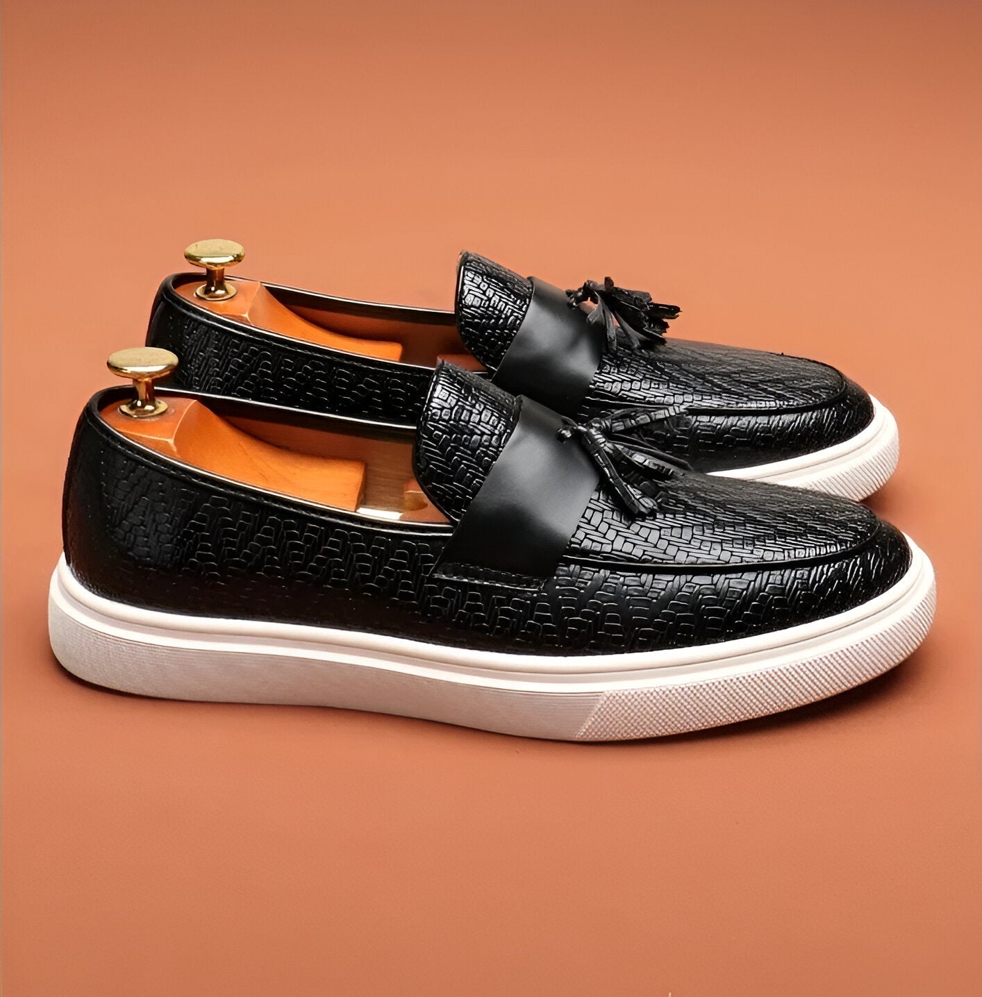 Leder Loafer Herren Schuhe Elegante Slipper