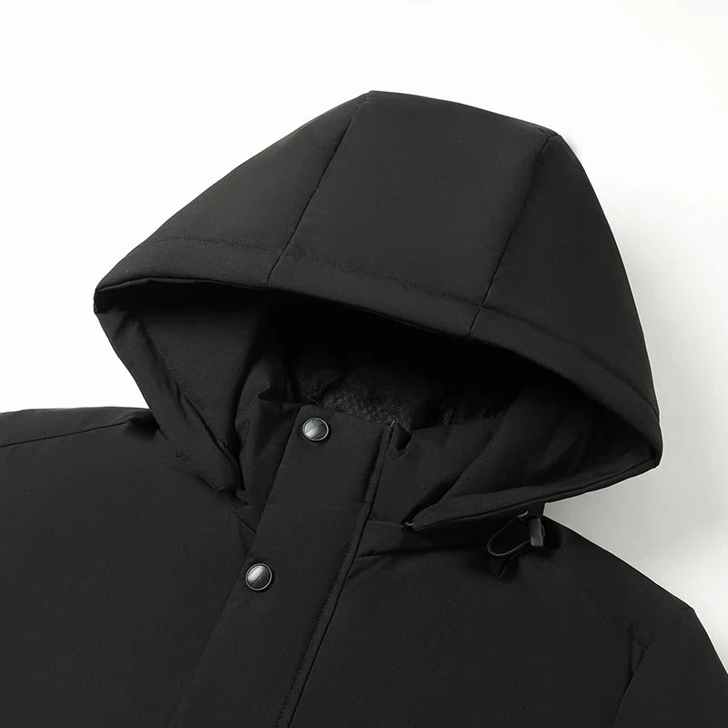 Herren Winterparka Isoliert Wärme Jacke