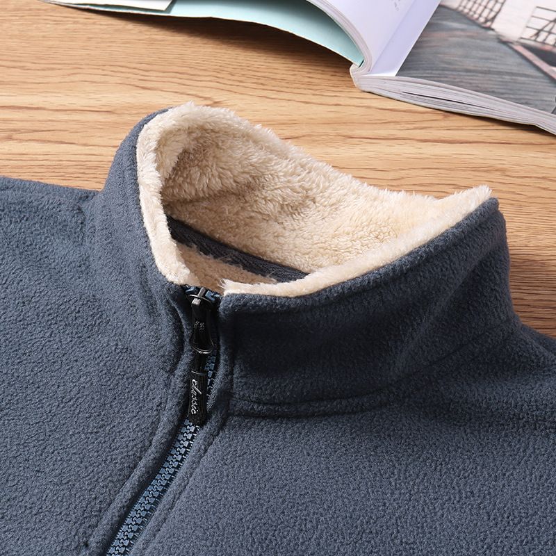 Herren Outdoor-Jacke Fleece gefüttert Warm