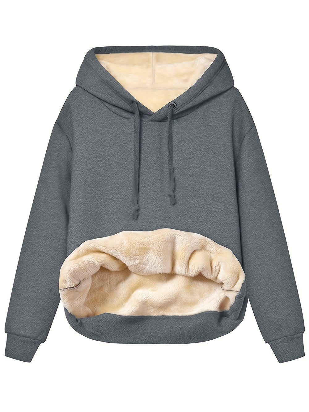 Kapuzenpulli Fleece Warm Bequem
